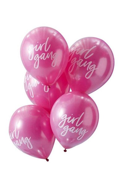 Generic 5-Piece Girl Gang Decorative Balloon Set