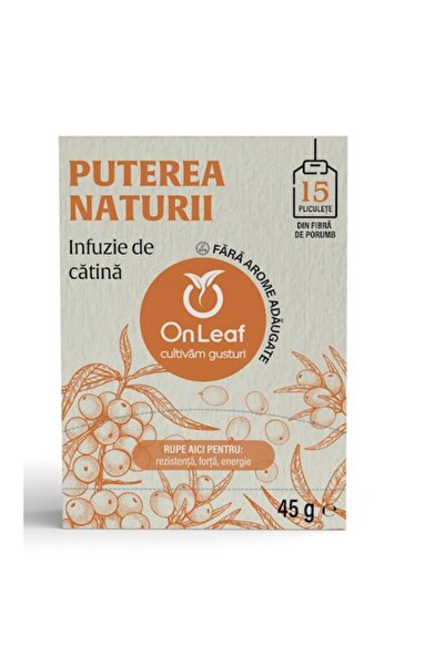 On Leaf Sea Buckthorn Tea, OnLeaf, 15 tea bags, 45 g