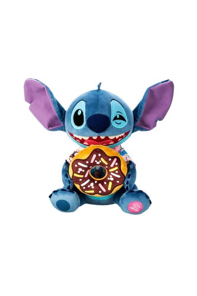 Generic Disney Lilo & Stitch Stitch with Donut Medium Plush Toy (31.75 cm)