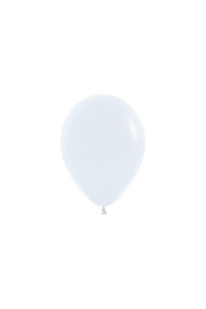 Generic Sempertex Round 5" Latex Balloons, White - 50 Pieces for home decorat...