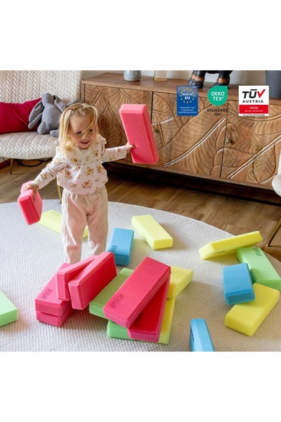RIWI Buildit RIWI® mini foam building blocks - 12