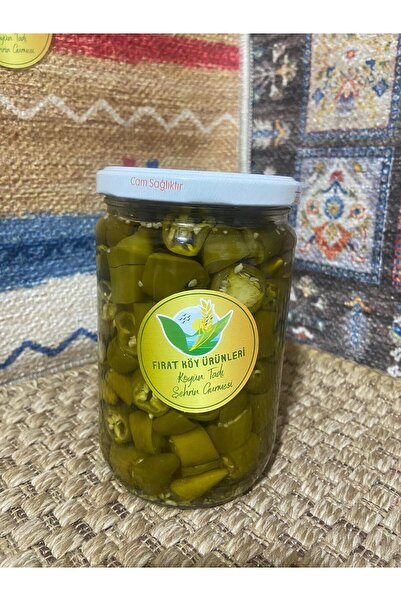 Ev Yapımı Jalapeno Acı Biber Turşusu – 650 gr Cam Kavanoz