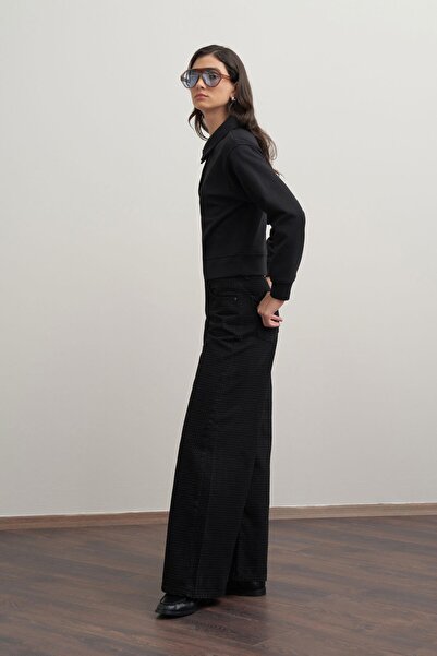 ALLDAY Stone-Collar Interlock Sweatshirt