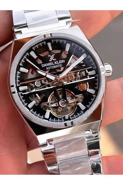 Daniel Klein Automatic Men's Wristwatch 30 Meters Water Resistant Steel Band + Bracelet Gift Vs.B