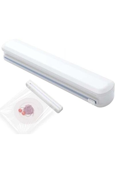 Generic Plastic wrap dispenser with cutter