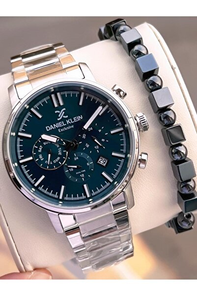 Daniel Klein Men's Wristwatch Fg.14230.6 with Internal Functions Active 30 Mt Water Resistant 2 Years Warranty