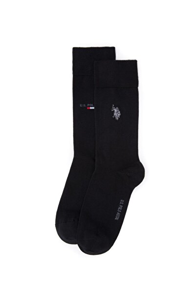 U.S. Polo Assn. Men's Woven Fabric 2-Piece Socks