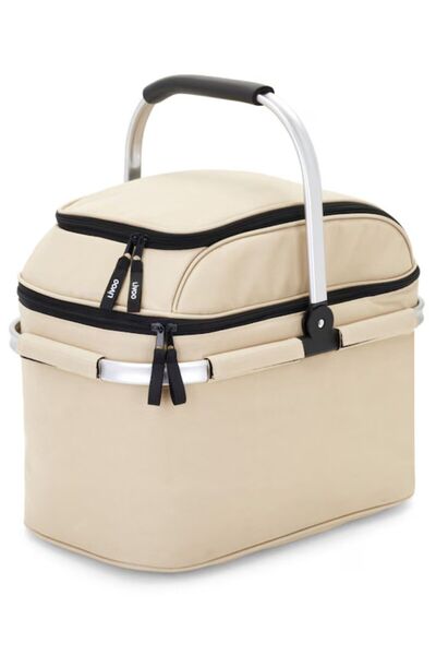 LİVOO Picnic basket SEP117C, 4 people, 29 accessories, 23 l, insulated, Beige