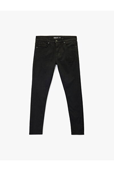 Koton Βαμβακερό τζιν παντελόνι με κανονική μέση Skinny Fit - Michael Jean