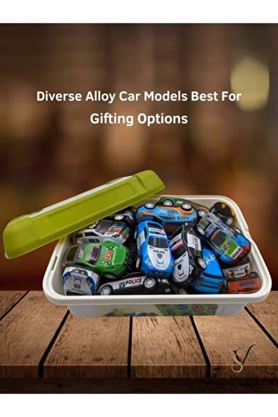 View star Viewstar Pack of 35 Pull Back Metal Toy Cars - Mini Sports Cars for Kids - Sports Pull Back Cars