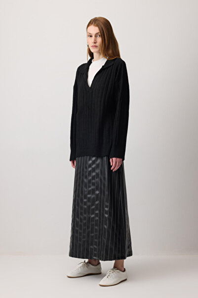 Touché Privé POLO NECK KNIT SWEATER