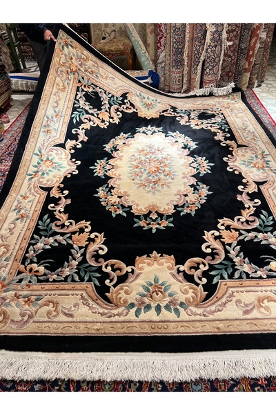 RD RAMAZAN DAĞ EL HALI SANATI El Dokuma Kabartmalı Çin Halısı Birinci Sınıf K...