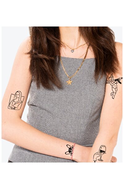 ONE SPRAY TATTOO Paris temporary tattoo stencil