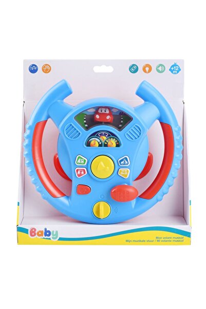 Carrefour Baby musical steering wheel, Multicolor