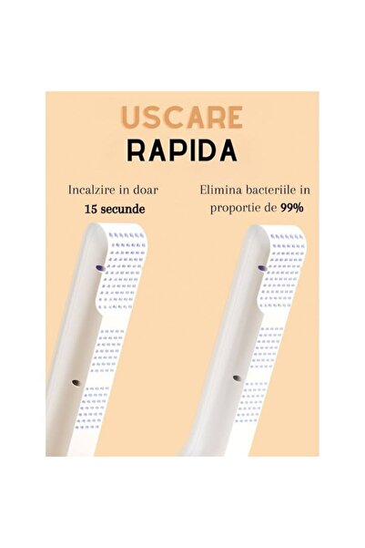 EMATTEIRO Automatic Shoe Dryer, Portable, Foldable, 360° Warm Air, Smart Timing, 28×8×18 cm