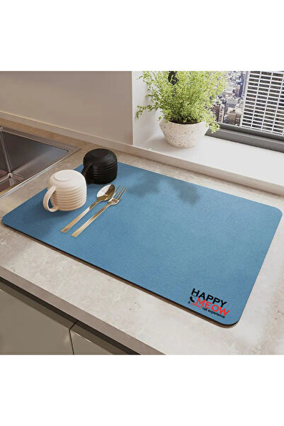 HAPPY MEOW Happy Meow absorbent kitchen countertop mat 60x40cm, drying kitchen utensils