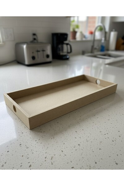 Tutku Ahşap Boyanabilir Ham Mdf 20X40 Tepsi