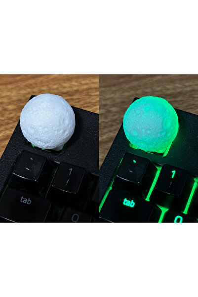 Ay Klavye Tuşu RGB Uyumlu Mekanik Klavye Tuşu