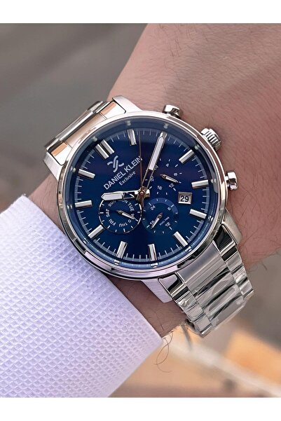 Daniel Klein Men's Wristwatch Fg.14230.3 with Internal Functions Active 30 Mt Water Resistant 2 Years Warranty