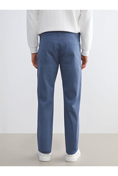 LC Waikiki Blue Standard Fit Gabardine Men's Chino Pants