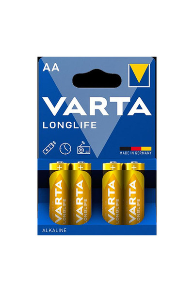 Varta Longlife Power Alkalin Kalem Pil - AA - 4'lü