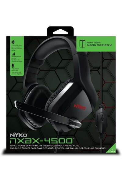Nyko Full-function wired headset designed for Xbox