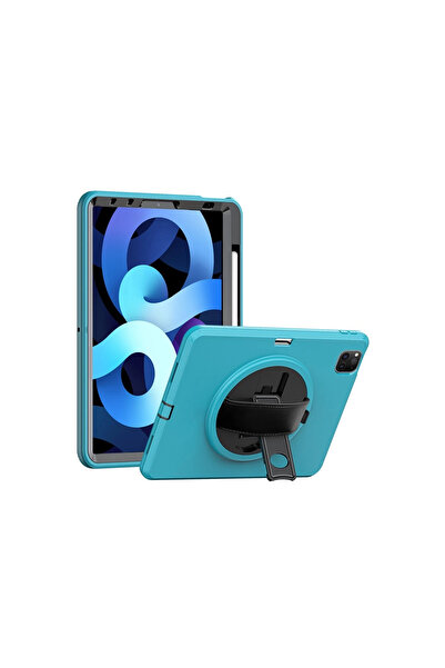 Ardan Home iPad Pro 11 (2018) Case Hand Strap Tablet Case - Turquoise