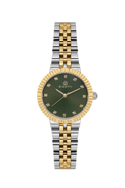 Bigotti Mini Rolex Kasa Kordon Kadın Kol Saati