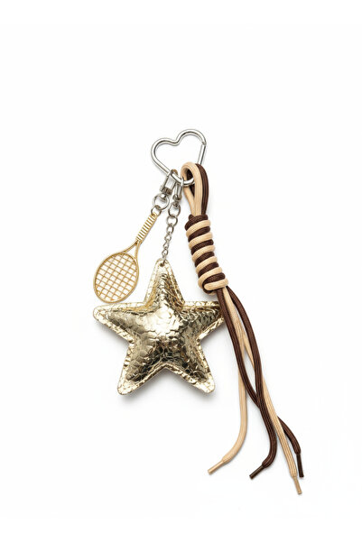 Mooniva Breloc pentru geantă cu stea – Accesoriu estetic cu farmec pentru gen...