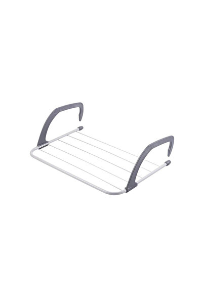 celhome Foldable laundry drying rack – Attaches to balcony, radiator, railing or rod