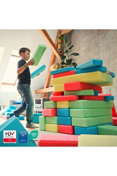 RIWI Buildit RIWI® mini foam building blocks - 48