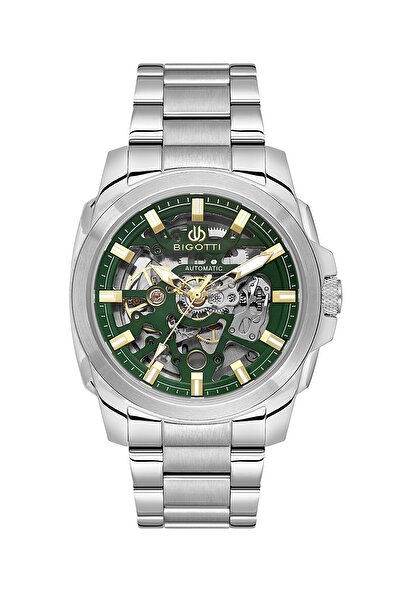 Bigotti Automatic Movement Original New Design Special Boxed Shipping Men's Wristwatch