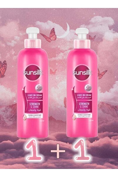 Sunsilk Hair Cream - Strength & Shine, Leave-in, 2 pieces | 200 ml