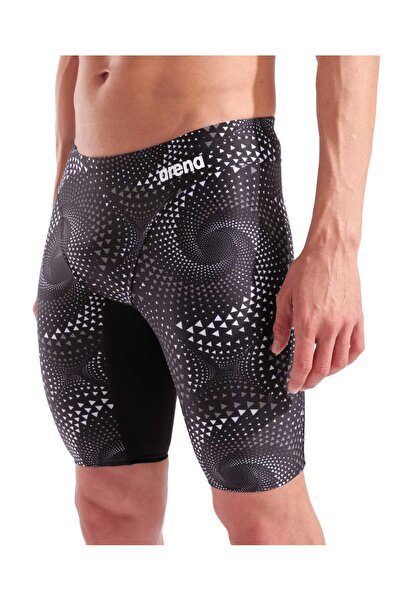 ARENA Men's Fireflow Swim Jammer Black-Team Black