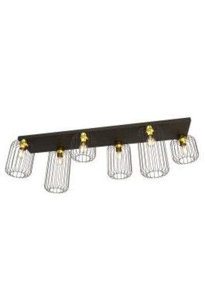 Emibig BARN Ceiling Lamp E27 Black + Gold 1366_6,