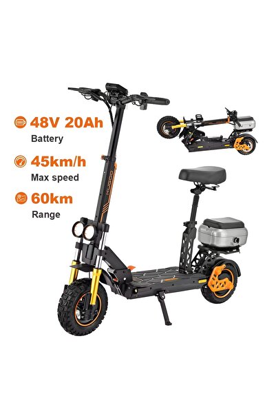 My modern game The M5 Pro electric scooter has two seats, 1200 watts of power...