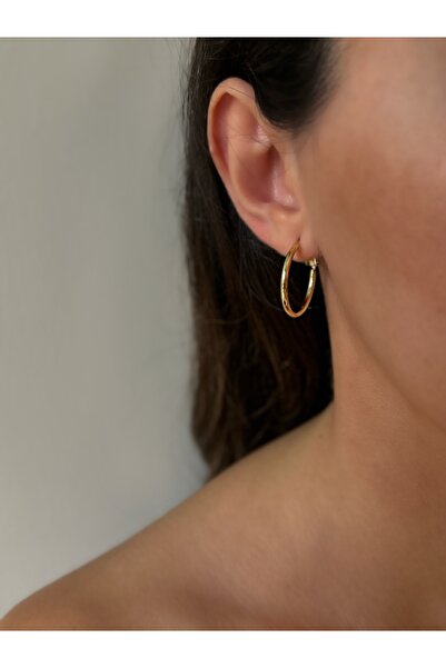 AYLAKAYA Xuping Gold Hoop Earrings