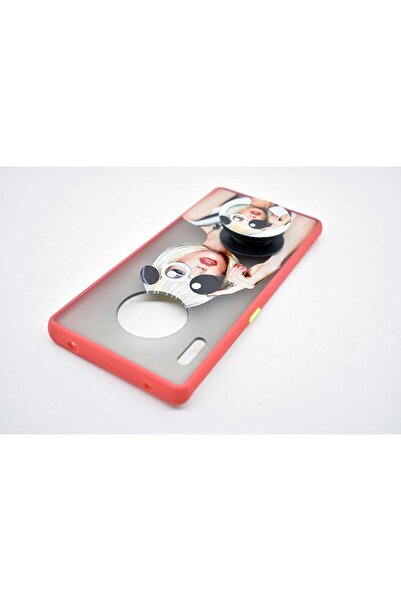 Generic Special Drawing Hard PC Personalized Shockproof Phone Cover For Huawei Mate 30 Pro (Red Girl 01)