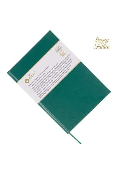 BİDEFTER Music Notebook (Left-Handed, Perforated) 100% Handmade, Hand Stitched – Thermo Leather Binding - A/4