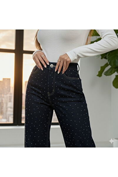 MUG collection Women's Full Stone Premium Palazzo Jeans