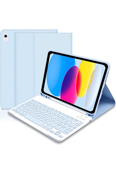 m.tk moveteck Samsung Galaxy Tab S11 11Inch 2025 Compatible Tablet Case with Keyboard Bluetooth Pen Compartment X736 X730