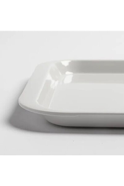 cc bin shihon Serving trays, 3 rectangular pieces, made of break- and crack-resistant melamine.