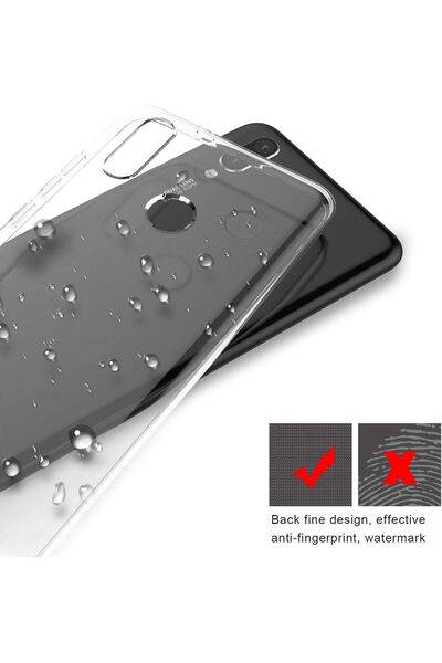 KuGI Xiaomi Mi 8 SE Case, Smooth Silicone Back Case Cover for Xiaomi Mi 8 SE, Clear