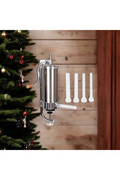 Vanessa 4kg Vertical Sausage Stuffer, Stainless Steel