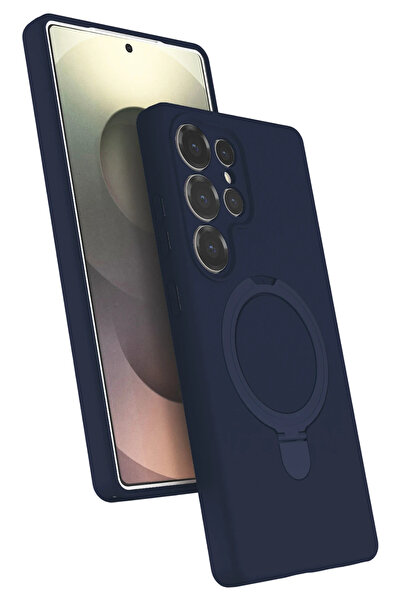 NANOSPACE غطاء حماية متوافق مع هاتف سامسونج جالاكسي S25 ألترا مع حامل ماجسيف