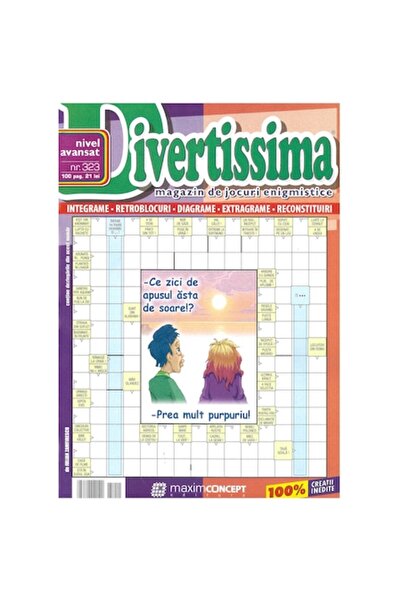 Maxim Grup Integrame Divertissima 323 - nivel avansat - Maxim Concept