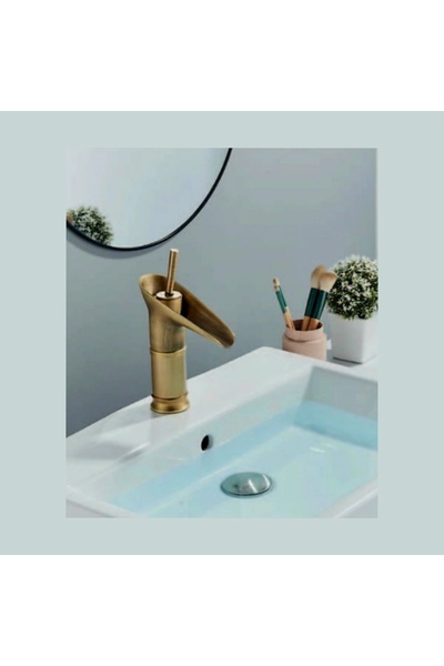 Prima Antik eskitme tulumba Şelale Lavabo Bataryası