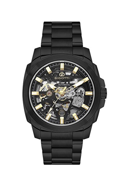 Bigotti Automatic Movement Original New Design Special Boxed Shipping Men's Wristwatch