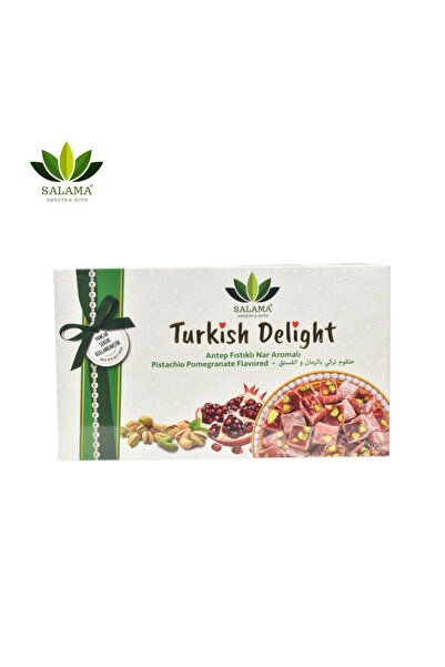 salama Turkish delight with pomegranate and pistachio