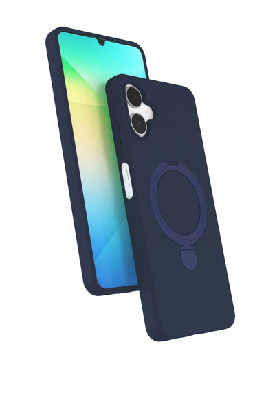 NANOSPACE غطاء ماجسيف متوافق مع سامسونج جالاكسي A06 مع حامل